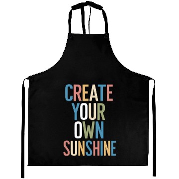 Discover Create Your Own Sunshine Motivation Aprons