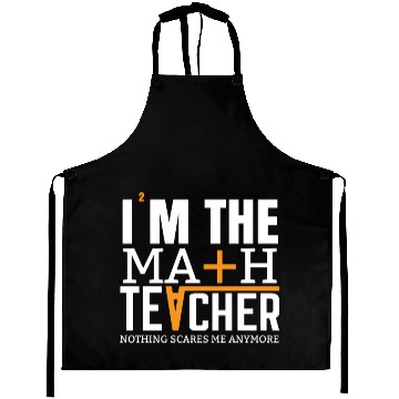 Discover MATH TEACHER Aprons DESIGN