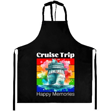 Discover cruise trip happy memories Aprons