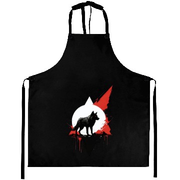Discover Tribal Wolf Totem Aprons