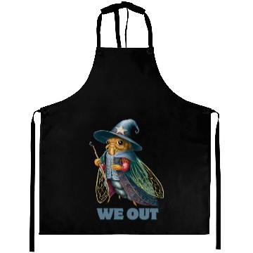 Discover Funny Cicada We Out Cute Cicada Brood Emergence Aprons
