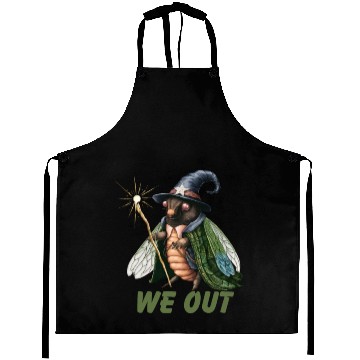 Discover Funny Cicada We Out Cute Cicada Brood Emergence Aprons
