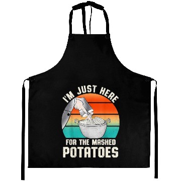 Discover Mashed Potatoes Thanksgiving Aprons