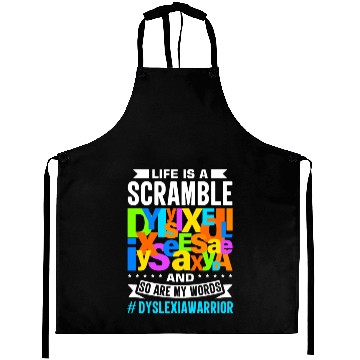 Discover Reading Disorder Design for a Dyslexia Warrior Aprons