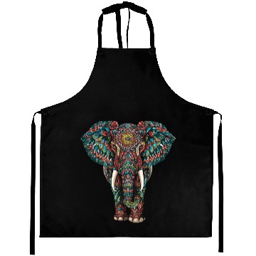 Discover Elephant Mandala for a Art lover Elephant fan Aprons