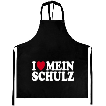 Discover I Love My Schulz Heart Family Wedding Aprons