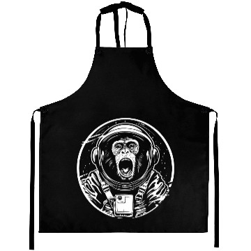 Discover Astronaut Monkey Aprons