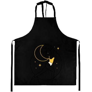Discover Minimalist Zen Yoga Pose Aprons