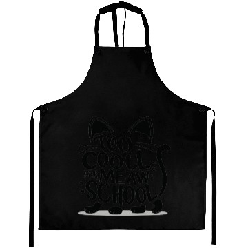 Discover Cat typography Aprons