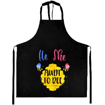 Discover Womens Gender Reveal What Will It Bee He or She Aprons