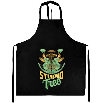 Discover Stupid Tree Frisbee Disc Golf Aprons