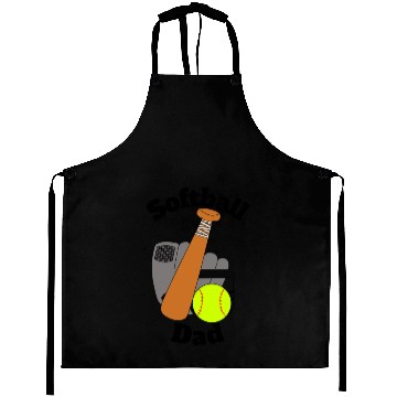 Discover Softball Dad Aprons