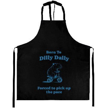Discover Funny Unhinged Capybara Aprons