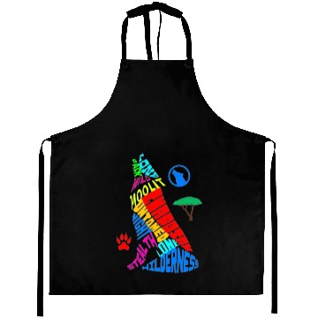 Discover Majestic Wolf Howling in its Vibrant Habitat Aprons