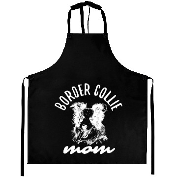 Discover Unique Border Collie Enthusiast Creative Art Aprons