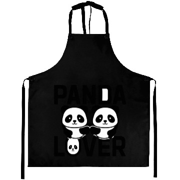Discover Panda lover Aprons