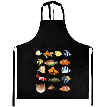 Discover Fish Lover Gift,Gift For Fish Lover Aprons
