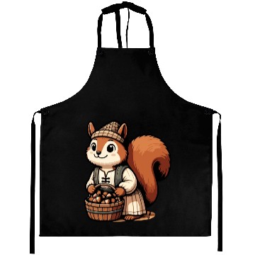 Discover Autumn Forager: Squirrel with Acorns Aprons