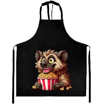 Discover Hyena Predator Popcorn Cinema Night Aprons