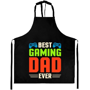 Discover Best Gaming Dad Ever Aprons