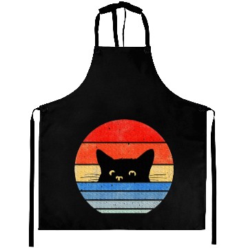 Discover Cat Lover Cat Owner Cute Cat Aprons