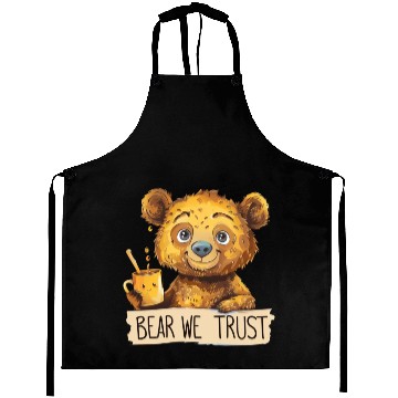 Discover In Bear We Trust Honey vs Hot Chocolate Aprons