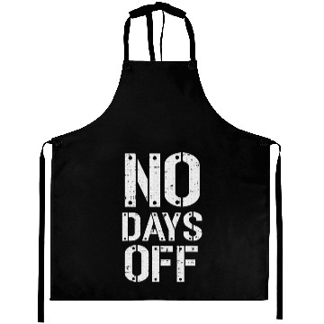 Discover Gym Workout No Days Off Fitness Training Motivate Aprons