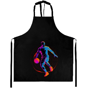 Discover Basketball Player Artwork Aprons