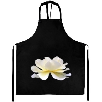 Discover Lotus rose white flower Aprons
