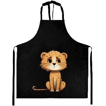 Discover Little but Wild Cutie Cheetah Aprons