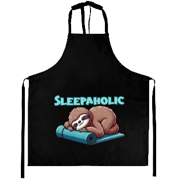 Discover Sleeping Sloth - Sleeping lovers - Sleepaholic Aprons