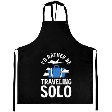 Discover I'd Rather Be Traveling Solo Travel Writer Aprons