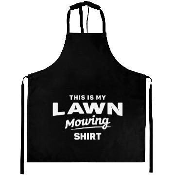 Discover This is My Lawn Mowing Funny Mower Aprons