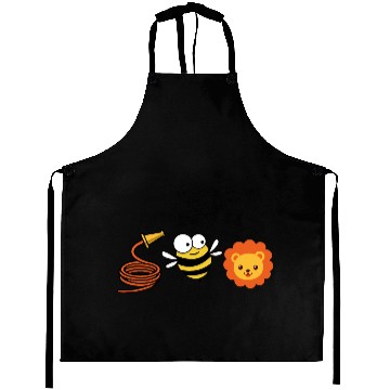 Discover Hose Bee Lion Funny Who's Be Lying Aprons