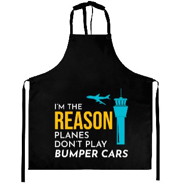 Discover Air Traffic Controller ATC Aviation Humor Airplane Aprons