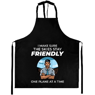 Discover Air Traffic Controller ATC Aviation Humor Airplane Aprons