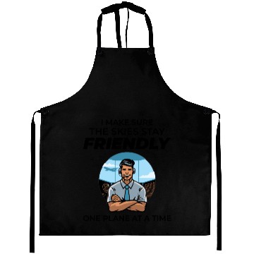 Discover Air Traffic Controller ATC Aviation Humor Airplane Aprons