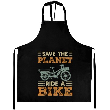 Discover Save The Planet Cargo Bicycle Cargobike Aprons