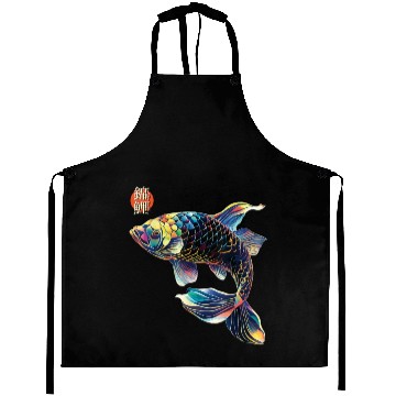 Discover Japanese Koi Fish Koi Carp Lovers Women Men Kids T Aprons