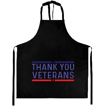 Discover THANK YOU VETERANS Aprons