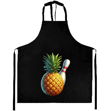 Discover bowling ball and pineapple Aprons