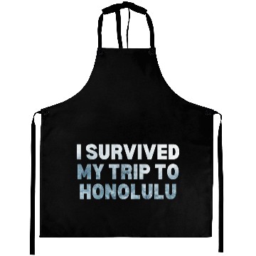 Discover My Trip Traveler Vacation Honolulu Aprons