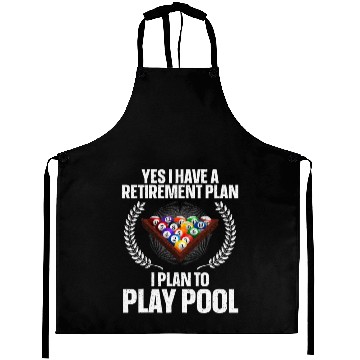 Discover Cool Pool Design For Men Women Billiards Lover Aprons