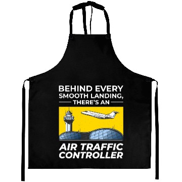 Discover Air Traffic Controller ATC Aviation Humor Airplane Aprons