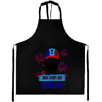Discover Mens Novelty fun U.S. for All American Dada Daddy Aprons