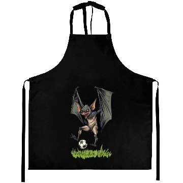 Discover Bat playing Soccer Ball Bats Aprons