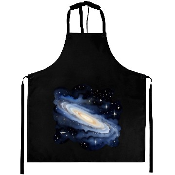 Discover Watercolor Milky Way Aprons