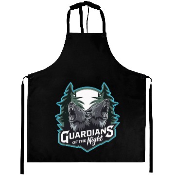 Discover Guardians of the Night Design Aprons