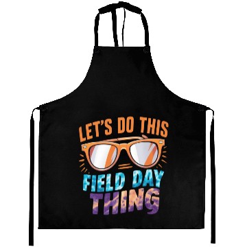 Discover Let's Do This Field Day Thing Sunglasses Teacher Aprons