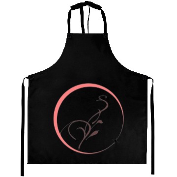 Discover Elegant floral circle  Aprons